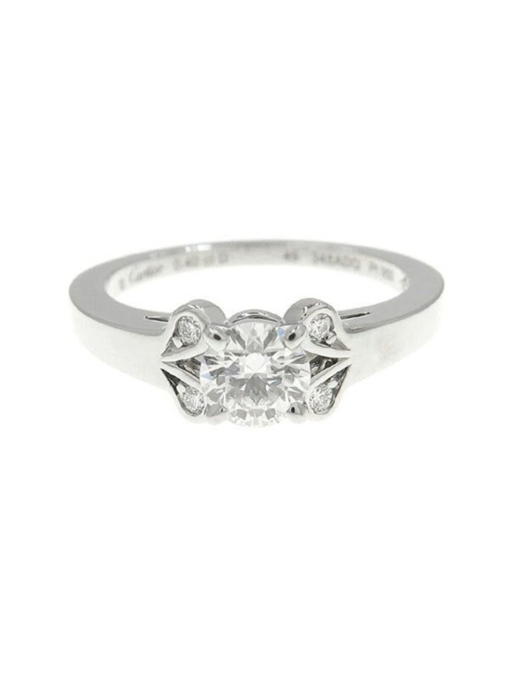 Cartier Solitaire Ballerina Diamond Ring D